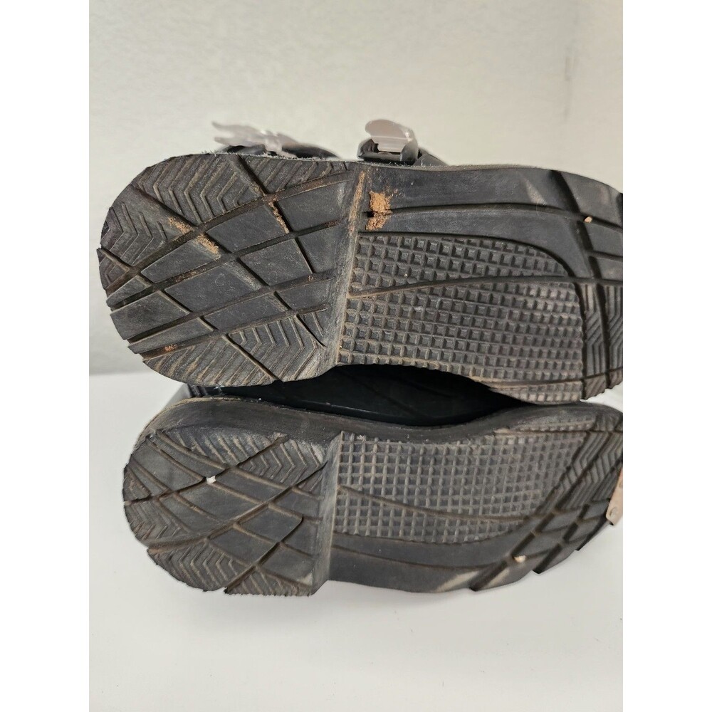 Answer Boys Racing Youth Boots Size 3 Show Lots Of Wear Please See Pictures - Picture 7 of 12